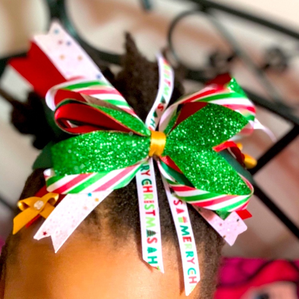 Christmas Layered Bow